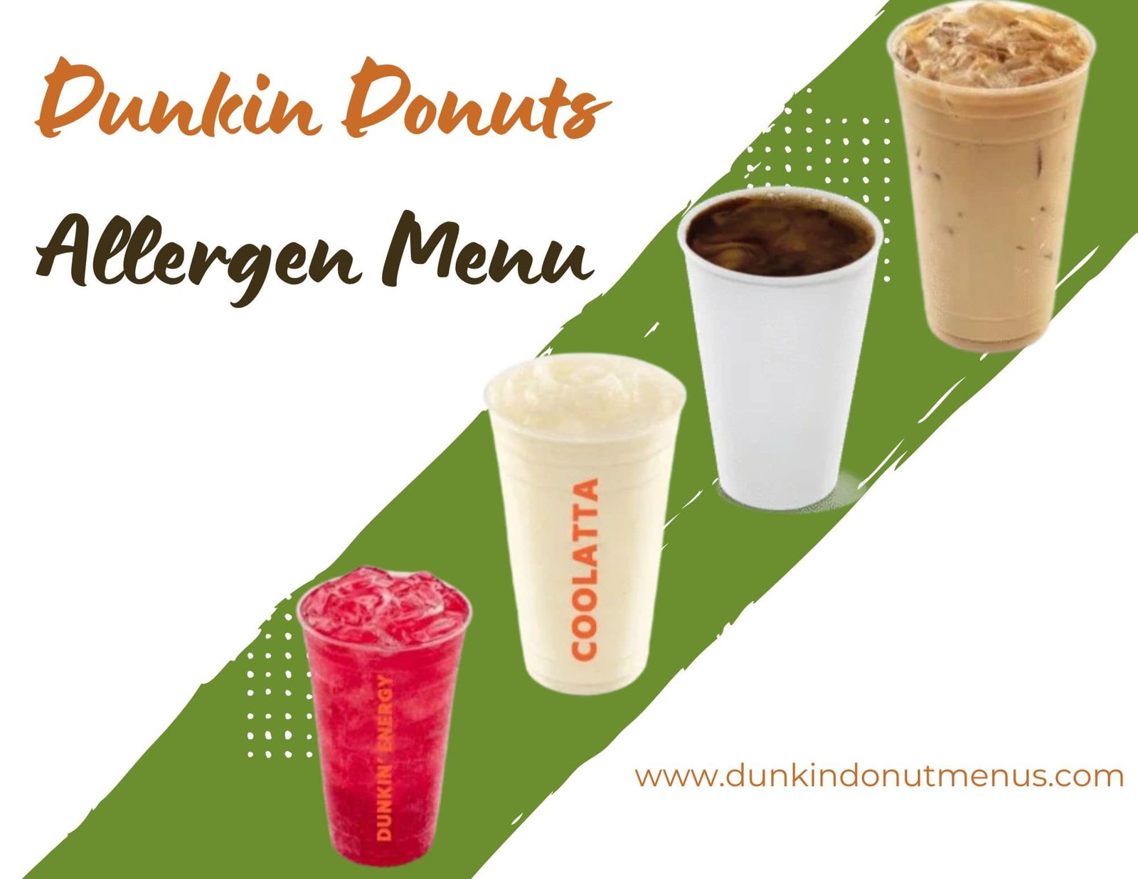Dunkin Donuts Allergen Menu