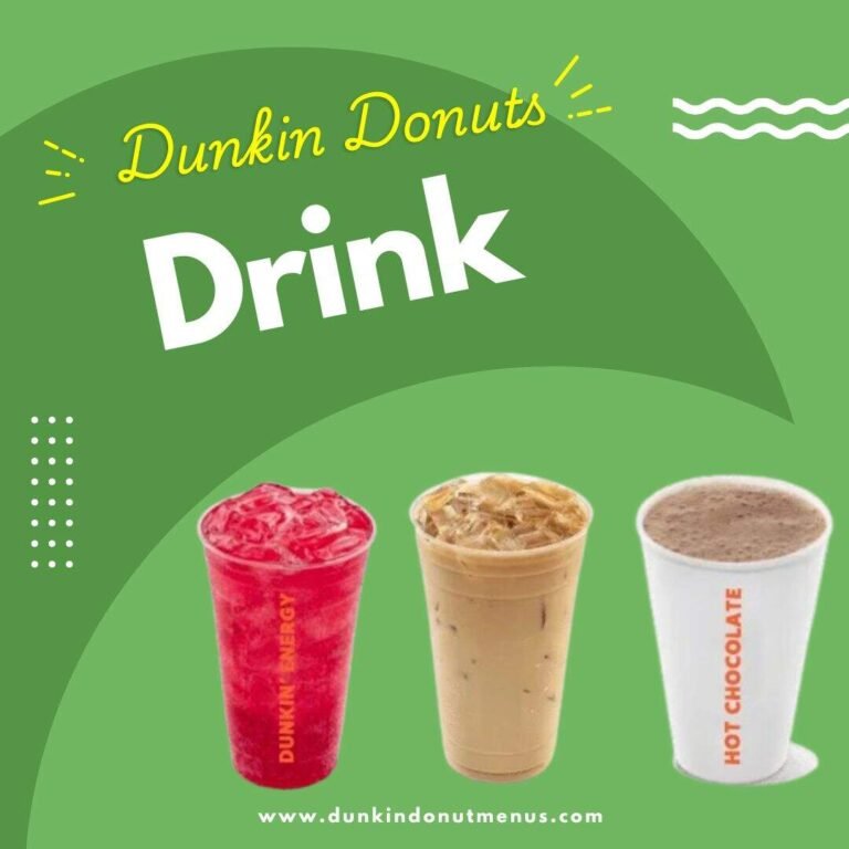 Dunkin Donuts Drink